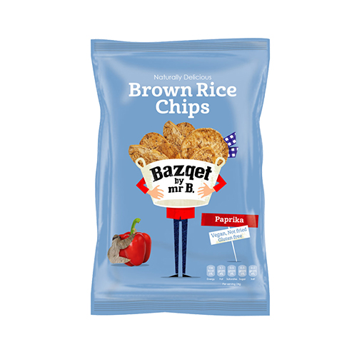 Bazqet Brown Rice Chips Paprika