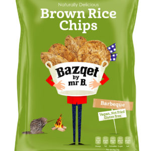 Bazqet Brown Rice Chips Barbeque Vegan