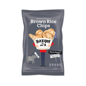 Brown Rice Chips Black Pepper