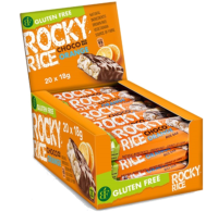 Bazqet Rocky Rice Chocolate Orange verpakking